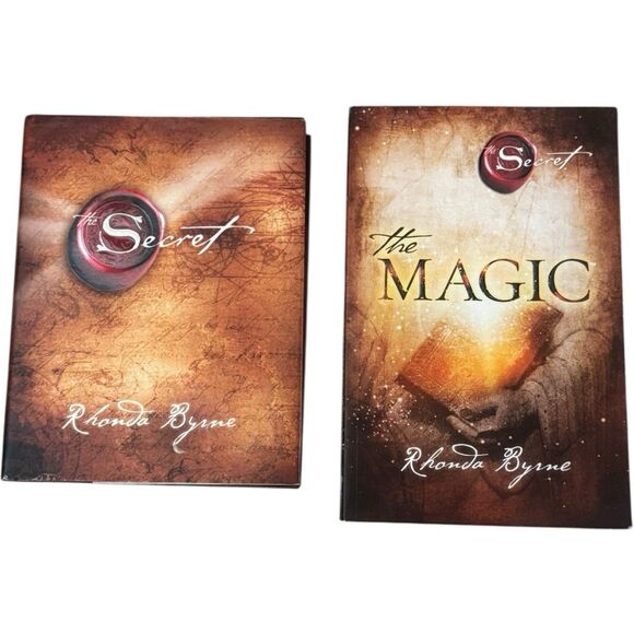 The Secret & The Magic by Rhonda Byrne Law of Attraction Success - LOT, 2 BOOKS - Picture 1 of 4